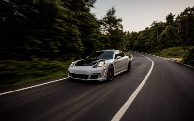 white-sport-car-with-black-autotuning